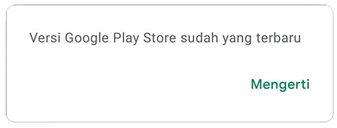 update google play store